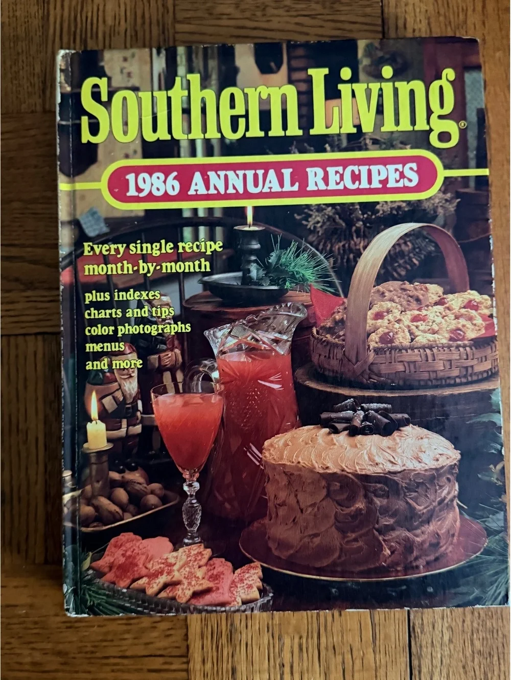Southern Living 1986 Annual Recipes Cookbook